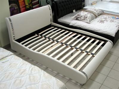 Двуспальная кровать Королевство сна Afrodita 160x200 (жемчужная,с подъемным механизмом) - общий вид