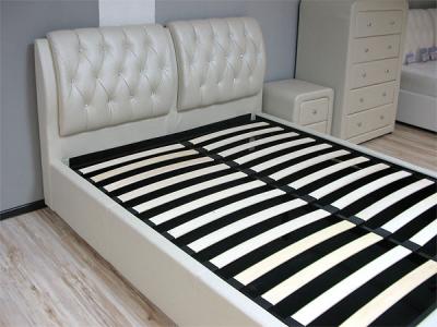 Двуспальная кровать Королевство сна Sophia 160x200 (жемчужная) - общий вид