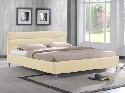 Двуспальная кровать Королевство сна 8034 160x200 (ванильно-кремовый) - в интерьере
