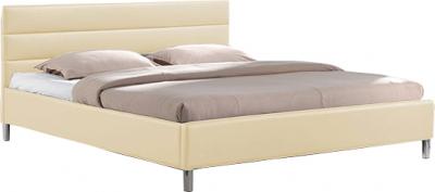 Двуспальная кровать Королевство сна 8034 160x200 (ванильно-кремовый) - общий вид