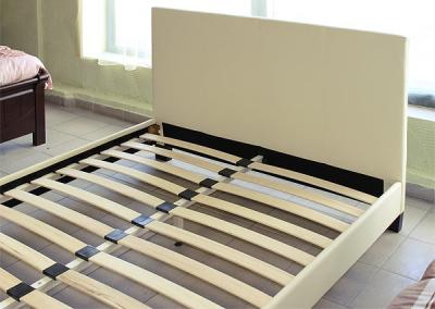 Двуспальная кровать Королевство сна 8036 160x200 (ванильно-кремовый) - вполоборота