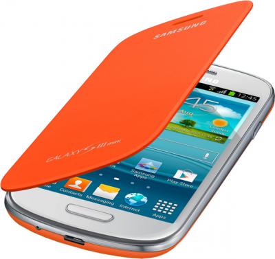 Чехол-накладка Samsung EFC-1M7FOEGSER Orange - общий вид