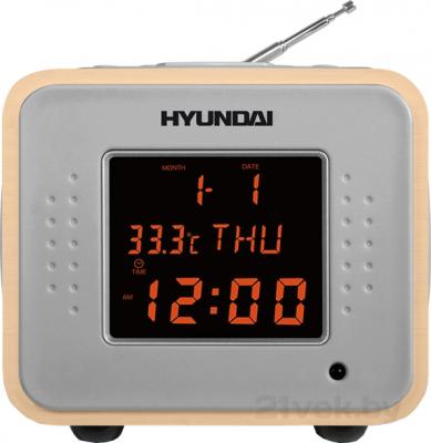 Радиоприемник Hyundai H-1625 Light Wood - общий вид