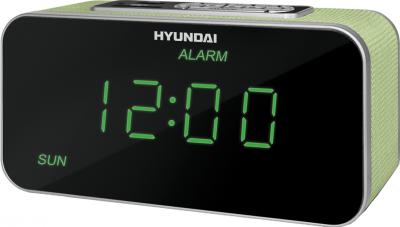 Радиочасы Hyundai H-1503U  (Green) - общий вид