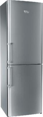 Холодильник с морозильником Hotpoint-Ariston HBM 1161.2 X - общий вид