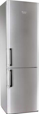 Холодильник с морозильником Hotpoint-Ariston HBM 2201.4 X H - общий вид