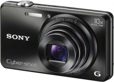 Компактный фотоаппарат Sony Cyber-shot DSC-WX200 Black - общий вид