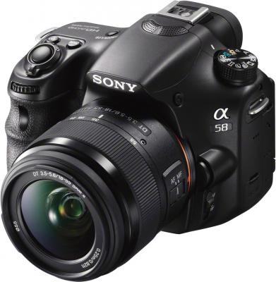 Зеркальный фотоаппарат Sony SLT-A58K - общий вид