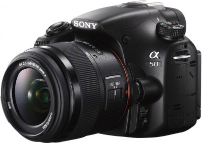 Зеркальный фотоаппарат Sony SLT-A58K - общий вид