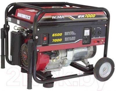 Бензиновый генератор Weima WM7000 - общий вид