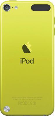 MP3-плеер Apple iPod touch 32Gb MD714RP/A (желтый) - вид сзади