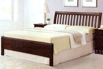 Полуторная кровать Королевство сна 3601 120x200 (венге) - в интерьере