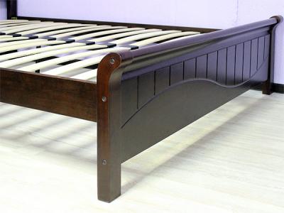 Двуспальная кровать Королевство сна 3655 160x200 (венге) - общий вид