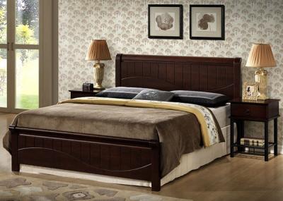 Двуспальная кровать Королевство сна 3655 160x200 (венге) - в интерьере