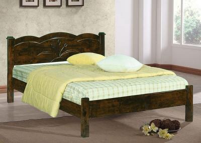 Двуспальная кровать Королевство сна SN205 160x200 (капучино) - в интерьере