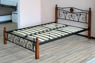 Полуторная кровать Королевство сна PS-8823 140x200 (античный дуб) - общий вид