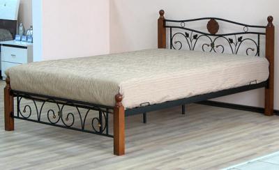Двуспальная кровать Королевство сна PS-8823 160x200 (античный дуб) - общий вид