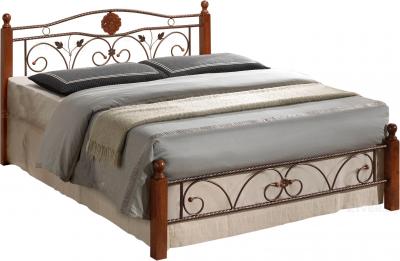 Двуспальная кровать Королевство сна PS-8823 160x200 (античный дуб) - общий вид