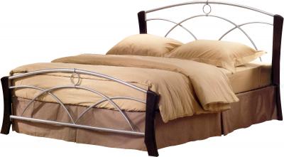 Двуспальная кровать Королевство сна 9813 160x200 (венге) - общий вид