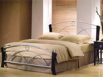 Двуспальная кровать Королевство сна 9813 160x200 (венге) -  в интерьере