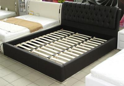 Двуспальная кровать Королевство сна Casa 180x200 темно-коричневый (с подъемным механизмом) - общий вид