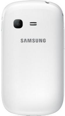 Мобильный телефон Samsung S3802 Rex 70 Duos White (GT-S3802 CWWSER) - задняя панель