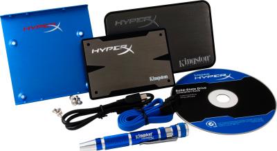 SSD диск Kingston HyperX 3K 120GB (SH103S3B/120G) - комплектация
