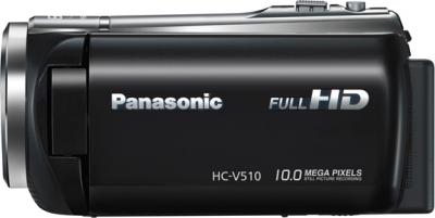 Видеокамера Panasonic HC-V510EE-K - вид сбоку
