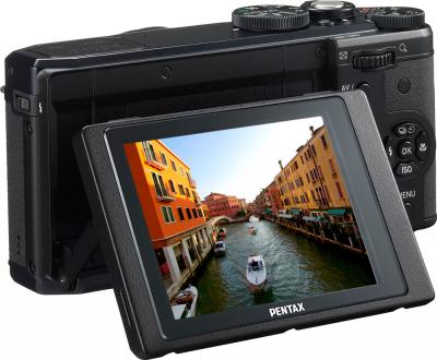 Компактный фотоаппарат Pentax MX-1 Black - поворотный экран