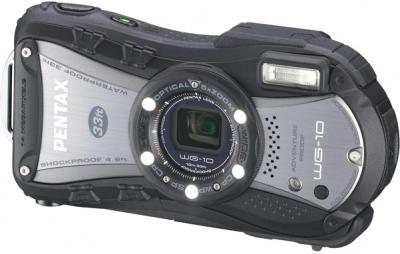 Компактный фотоаппарат Pentax WG-10 Black - общий вид