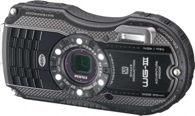 Компактный фотоаппарат Pentax WG-3 Black-Gray - общий вид