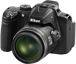 Компактный фотоаппарат Nikon Coolpix P520 Black - общий вид
