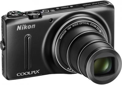 Компактный фотоаппарат Nikon Coolpix S9400 Black - общий вид