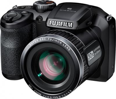 Компактный фотоаппарат Fujifilm FinePix S4800 Black - общий вид