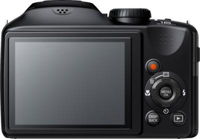 Компактный фотоаппарат Fujifilm FinePix S4800 Black - вид сзади