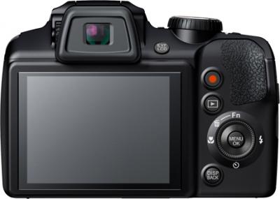 Компактный фотоаппарат Fujifilm FinePix S8300 Black - вид сзади