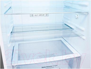 Холодильник с морозильником LG GA-B489TGKR - полки