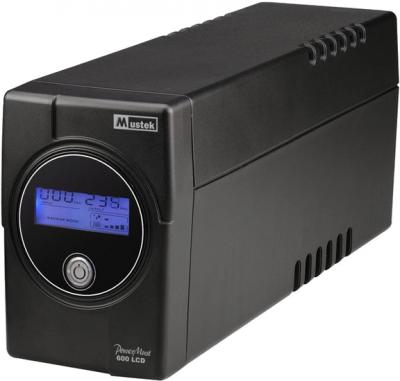 ИБП Mustek PowerMust 600 LCD 600VA - общий вид