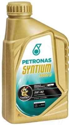 Моторное масло Petronas Syntium 3000 E 5W40 / 70134E18EU (1л)