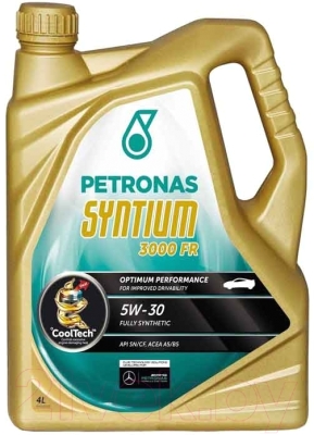 Моторное масло Petronas Syntium 3000 FR 5W30 70260K1YEU/18074019 (4л)