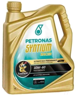 Моторное масло Petronas Syntium Racer 10W60 / 18084019 (4л)
