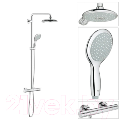 Душевая система GROHE Euphoria 26186000