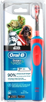 Электрическая зубная щетка Oral-B Stages Power D12 Звездные войны