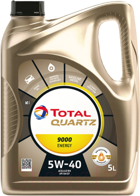 Моторное масло Total Quartz Energy 9000 5W40 156812 / 213697 (5л)