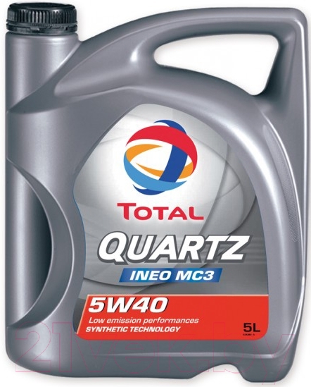 Моторное масло Total Quartz Ineo MC3 5W40 174777 / 213790 (5л)