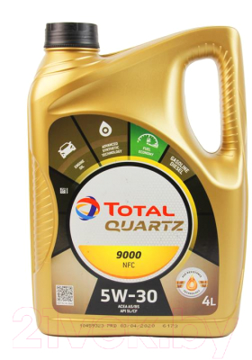 Моторное масло Total Quartz 9000 Future NFC 5W30 / 183450 / 213836 (4л)