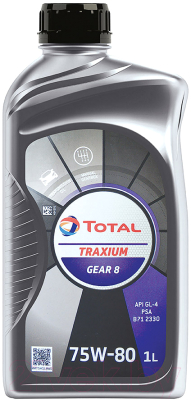 Трансмиссионное масло Total Transmission Gear 8 75W80 / 201278 / 214082 (1л)