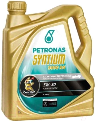 Моторное масло Petronas Syntium 5000 RN 5W30 70543K1YEU/18324019 (4л)