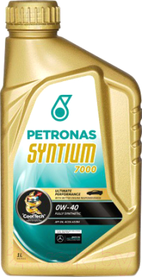 Моторное масло Petronas Syntium 7000 0W40 / 18381619 (1л)