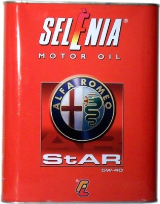 Моторное масло Selenia Star 5W40 / 11383701 (2л)